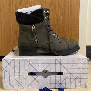 Call It Spring Khaki ankle boots in Size 8.5